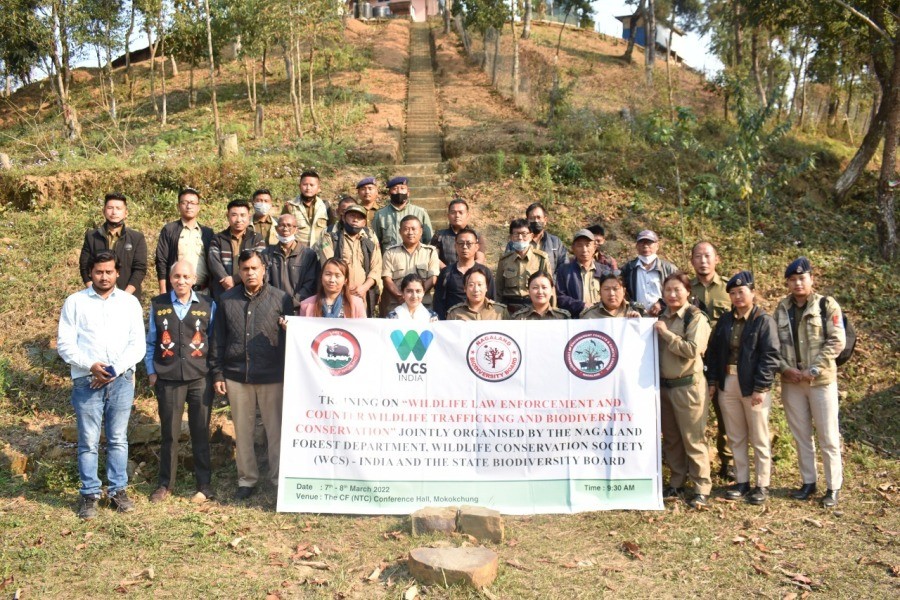 Training on ‘wildlife law enforcement and counter wildlife trafficking and biodiversity conservation’ for forest and police personnel in Mokokchung culminated on March 8.